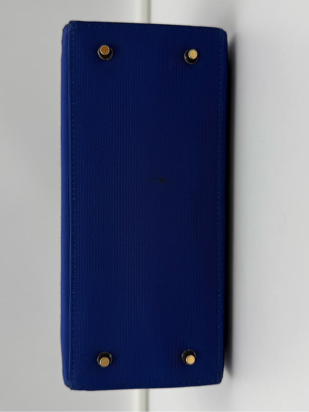 🇮🇹COLOMBO 1937 MILANO • MINI 18 Crossbody Bag in Blue Silk • Made in ITALY - Picture 7 of 16